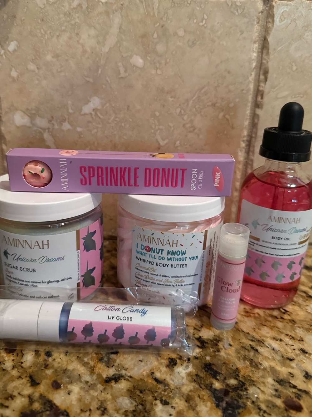 Aminnah body care skin care gift set bundle